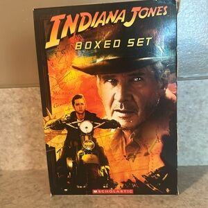 Indiana Jones Boxed Set by Lucas Films [Paperback] 2008 4 Books
